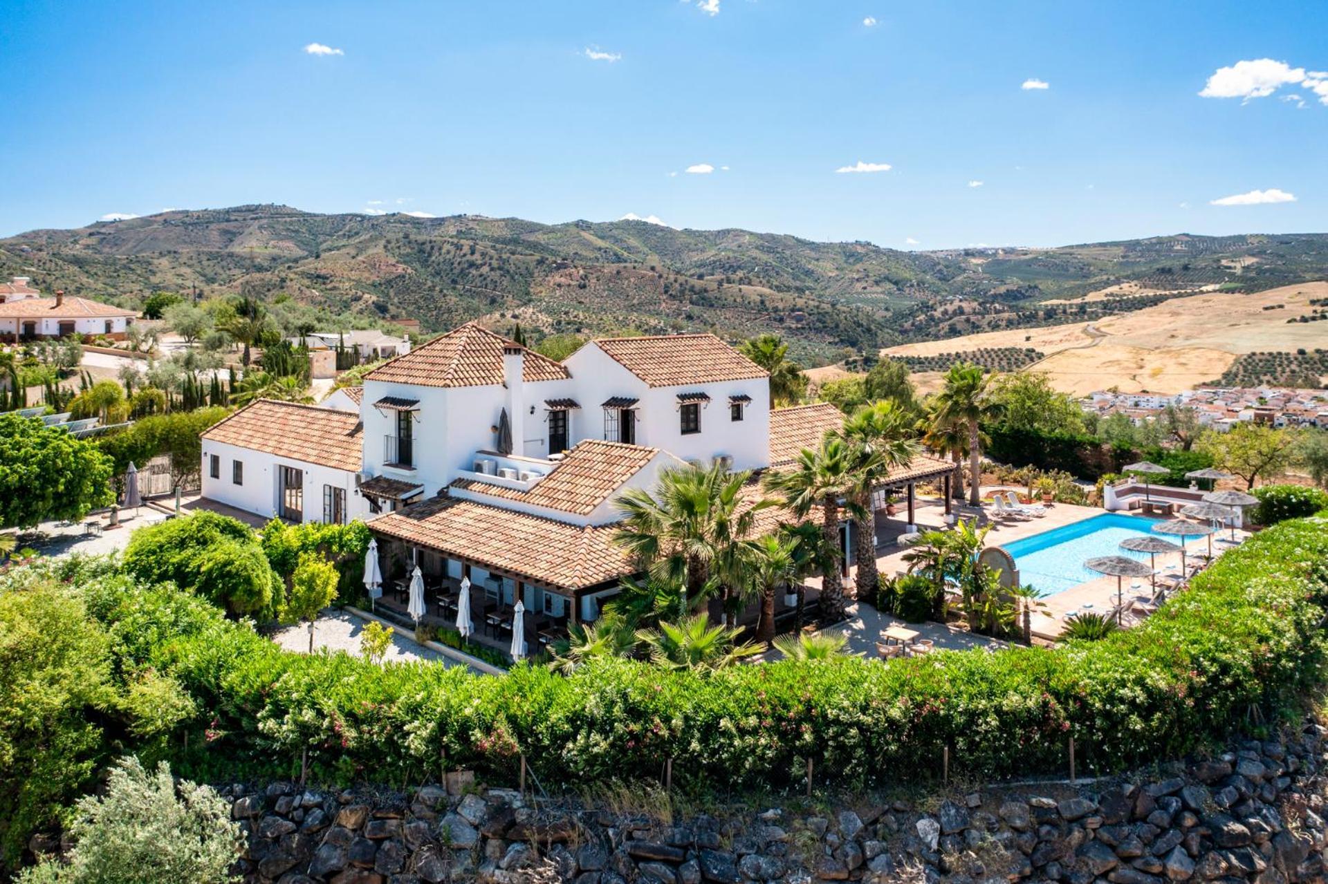 Bed and Breakfast Hacienda Ríogordo Exteriér fotografie